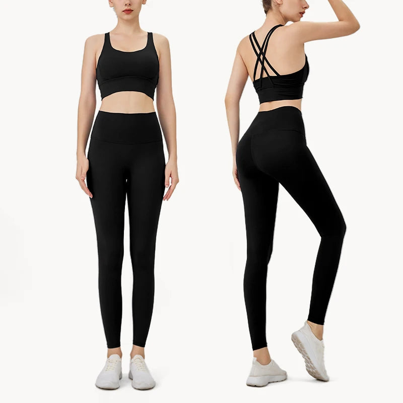Women's New 2 Piece Yoga Breathable Tracksuit