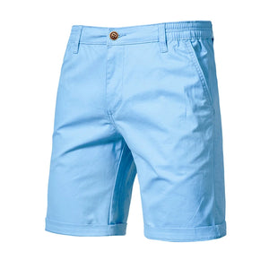 Men's Casual Elastic Waist Shorts