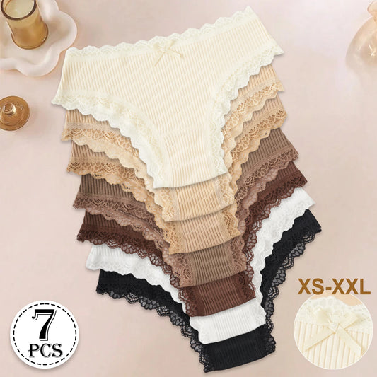 7 Pack of New Fashion Cotton Women's Briefs.