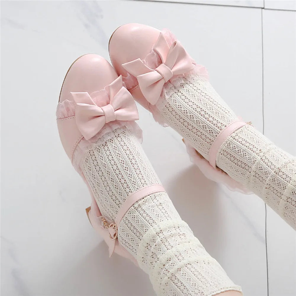 Women's High Heels Mary Jane Pumps