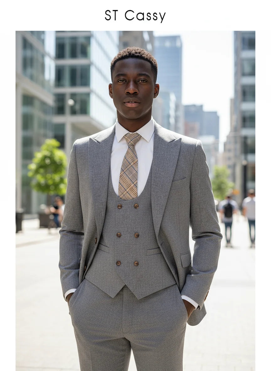 Turkish Style 3 Piece Men's Suit