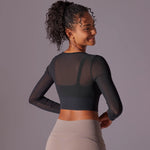 Load image into Gallery viewer, Women&#39;s Quick Dry Gym Yoga Shirt
