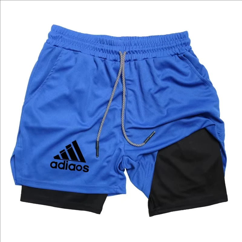 Men's Compression Two-In-One Breathable Shorts