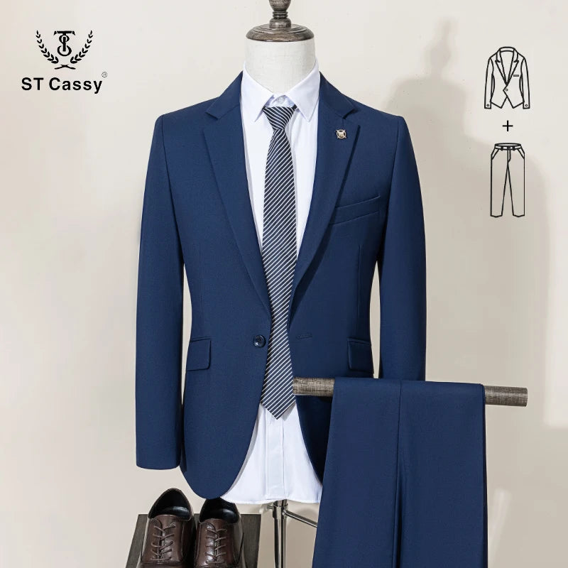 ST Cassy High Quality Men's 2 Piece Suit