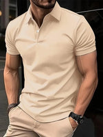 Load image into Gallery viewer, Men&#39;s Short Sleeve Polo Shirt
