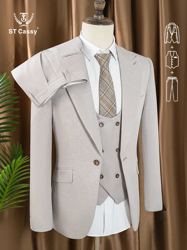 Turkish Style 3 Piece Men's Suit