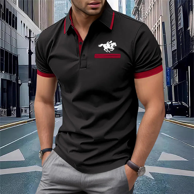 Men's Short Sleeved Polo Shirt