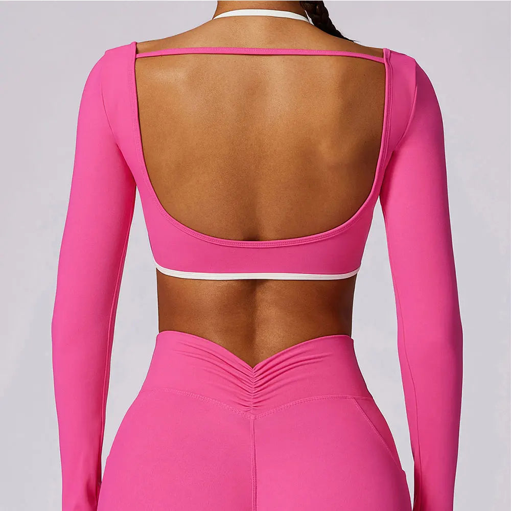 Fitness Running Gym Workout Yoga Top.