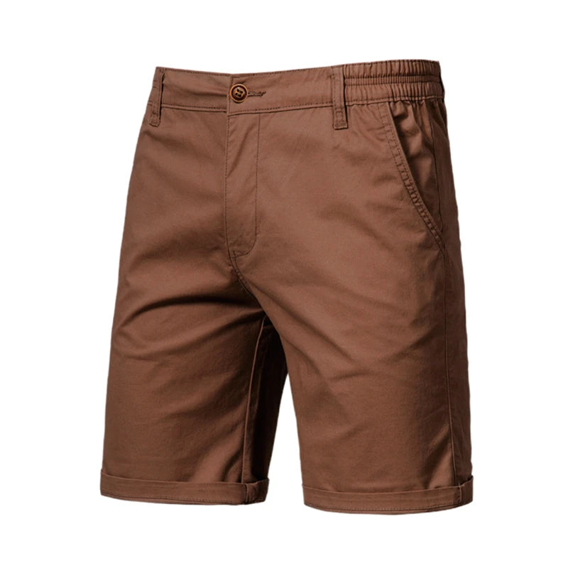 Men's Casual Elastic Waist Shorts