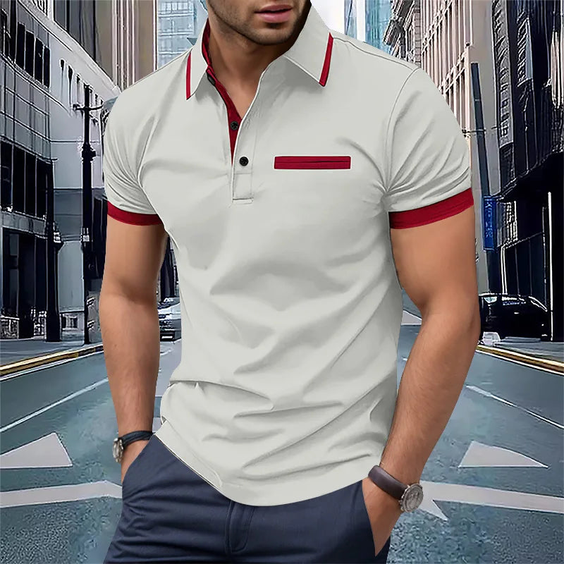 Men's Short Sleeved Polo Shirt
