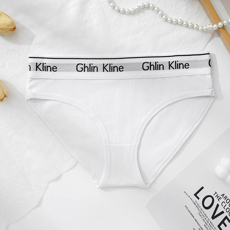2PCS Cotton Sports Underwear Set For Female