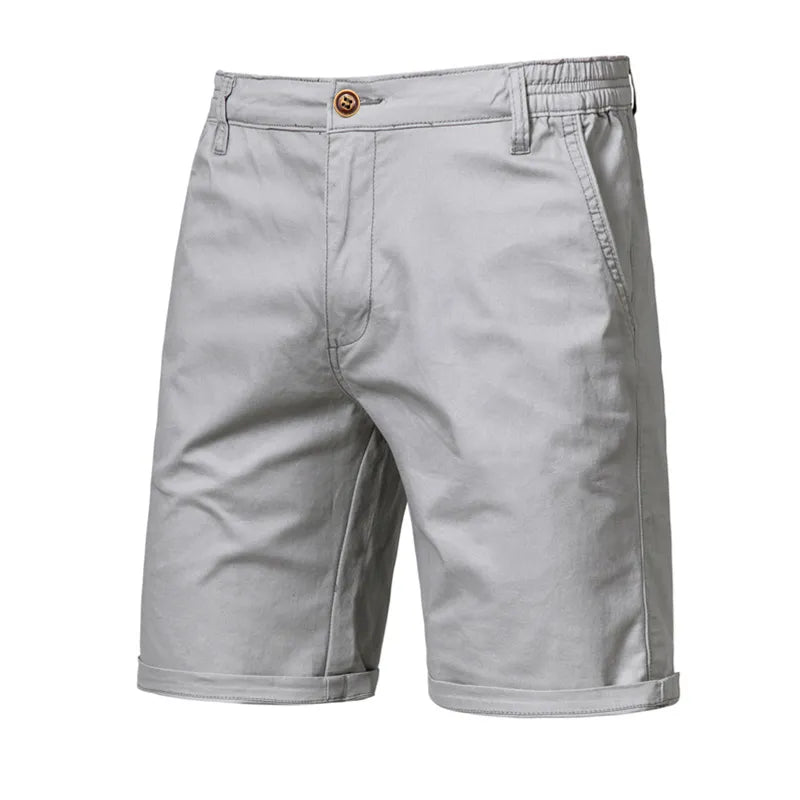 Men's Casual Elastic Waist Shorts