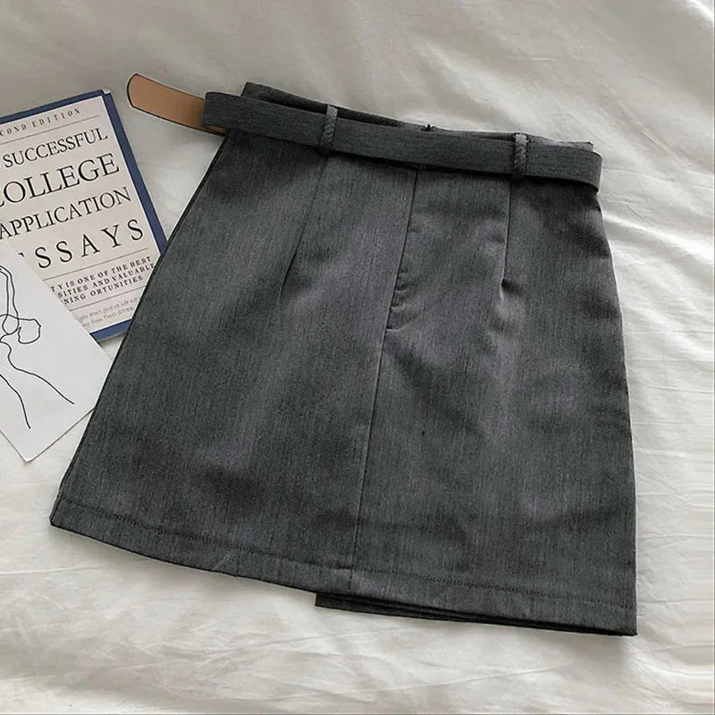 High Waist Women's Pleated Skirt