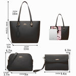 Carica l&#39;immagine nel visualizzatore di Gallery, Women 4Psc Handbags Set
