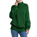 Load image into Gallery viewer, Women&#39;s Pullover Turtleneck Knitted Top
