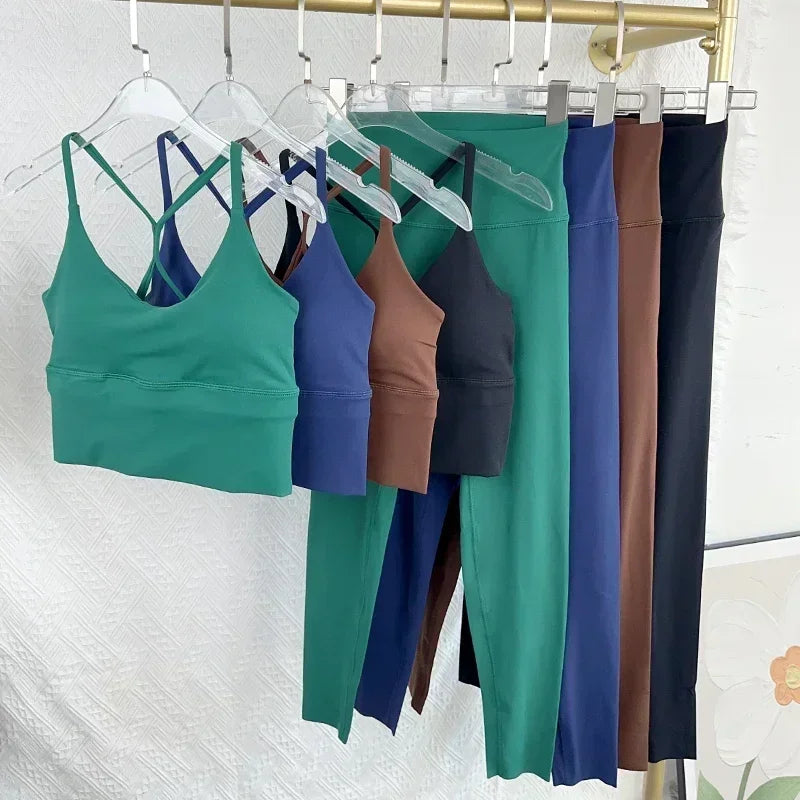 Elasticity High Waist 2 Piece Yoga Set