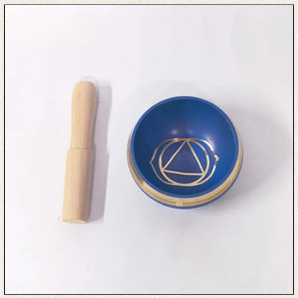 Buddhist Chakras Meditation Therapy Sound Bowls