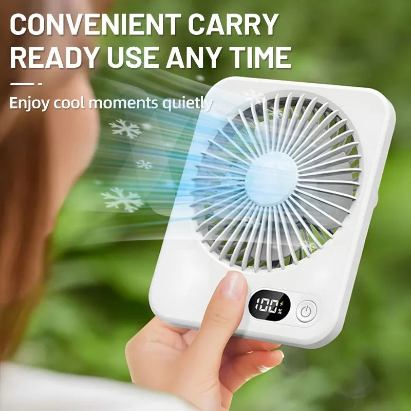 Mini USB Rechargeable Portable Desktop Fan