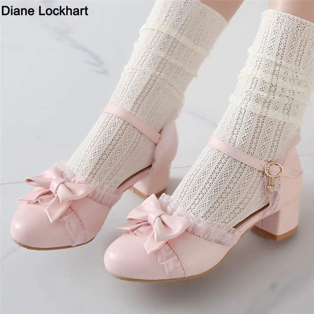 Women's High Heels Mary Jane Pumps