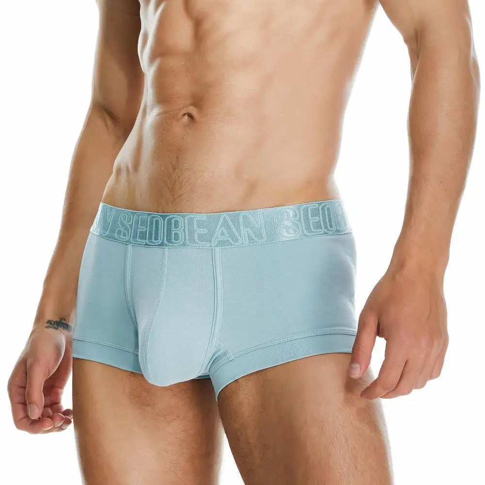 Men's Breathable Cotton Underwear Boxers
