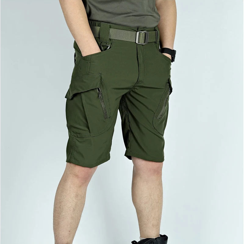 Men Cargo Tactical Quick Dry Multi-Pocket Shorts