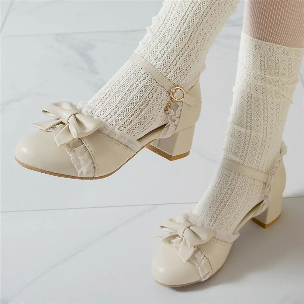 Women's High Heels Mary Jane Pumps