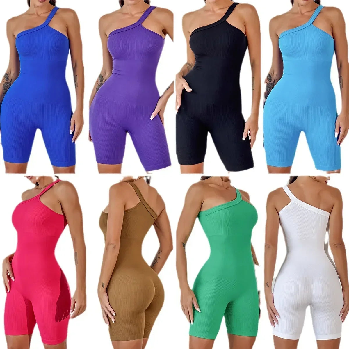 Women Fitness Hip-Lifting Jumpsuit