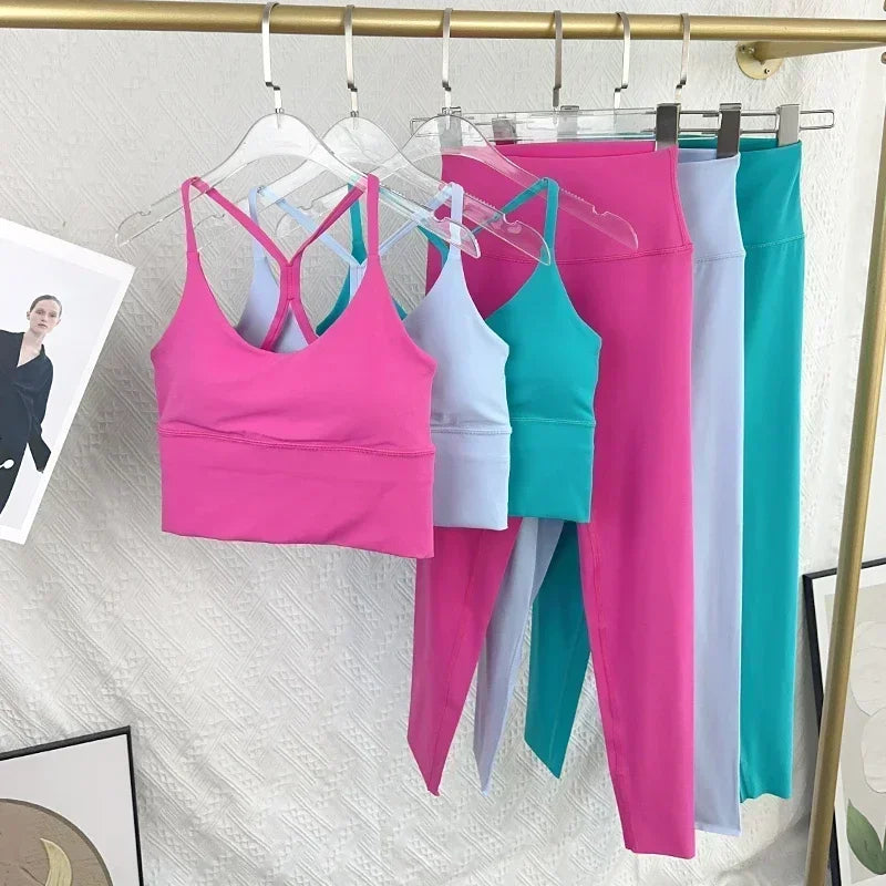 Elasticity High Waist 2 Piece Yoga Set