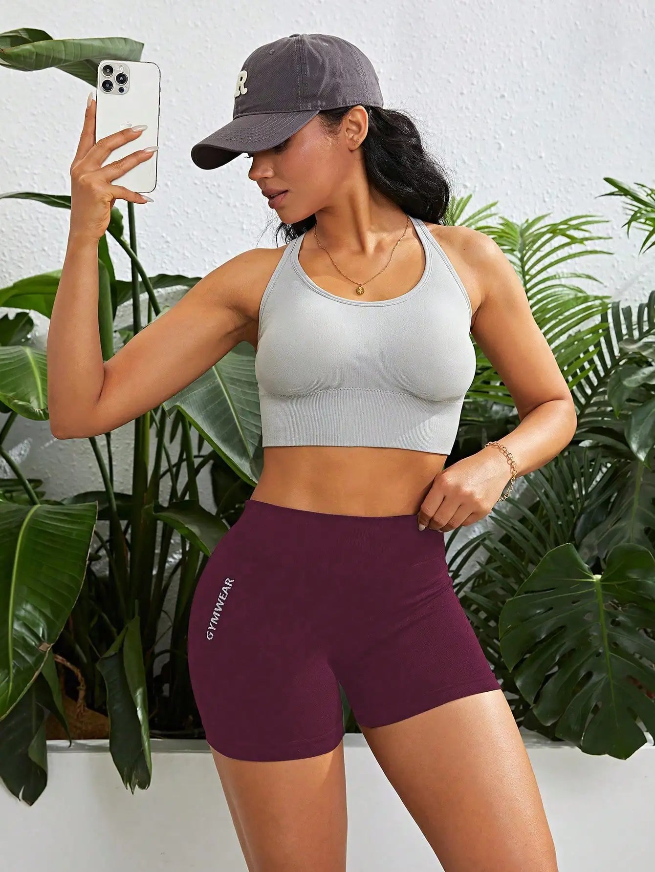 Female Tight Yoga Breathable Shorts