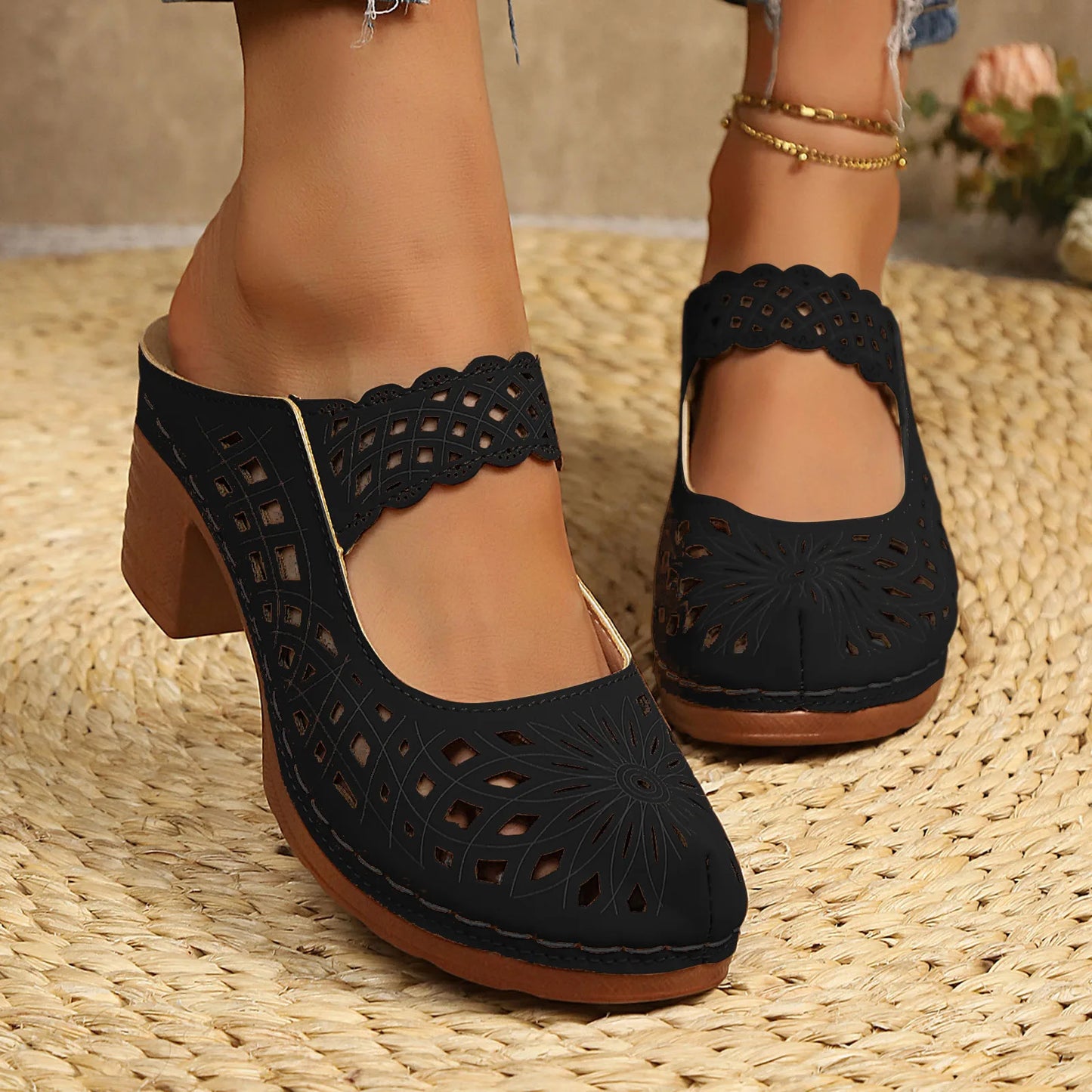 Low Heel Wedges For Women.
