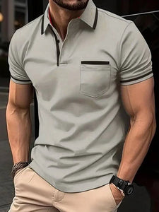 Men's Casual short sleeve Polo shirt
