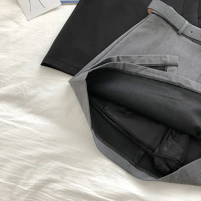 High Waist Women's Pleated Skirt