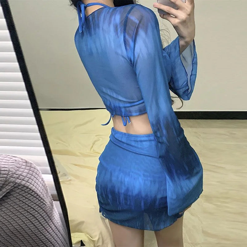 Women's Separate Four-piece  Swimwear