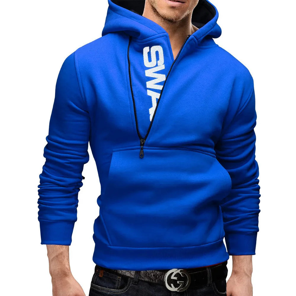 Men's Hooded Long Sleeve Sweater