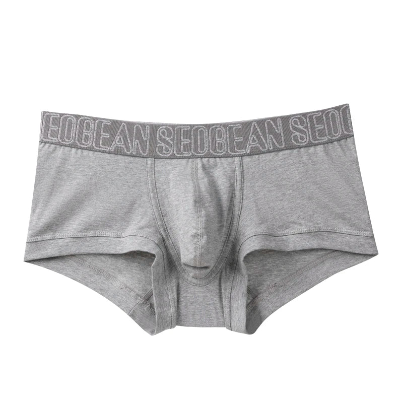 Men's Breathable Cotton Underwear Boxers