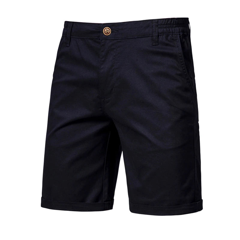 Men's Casual Elastic Waist Shorts