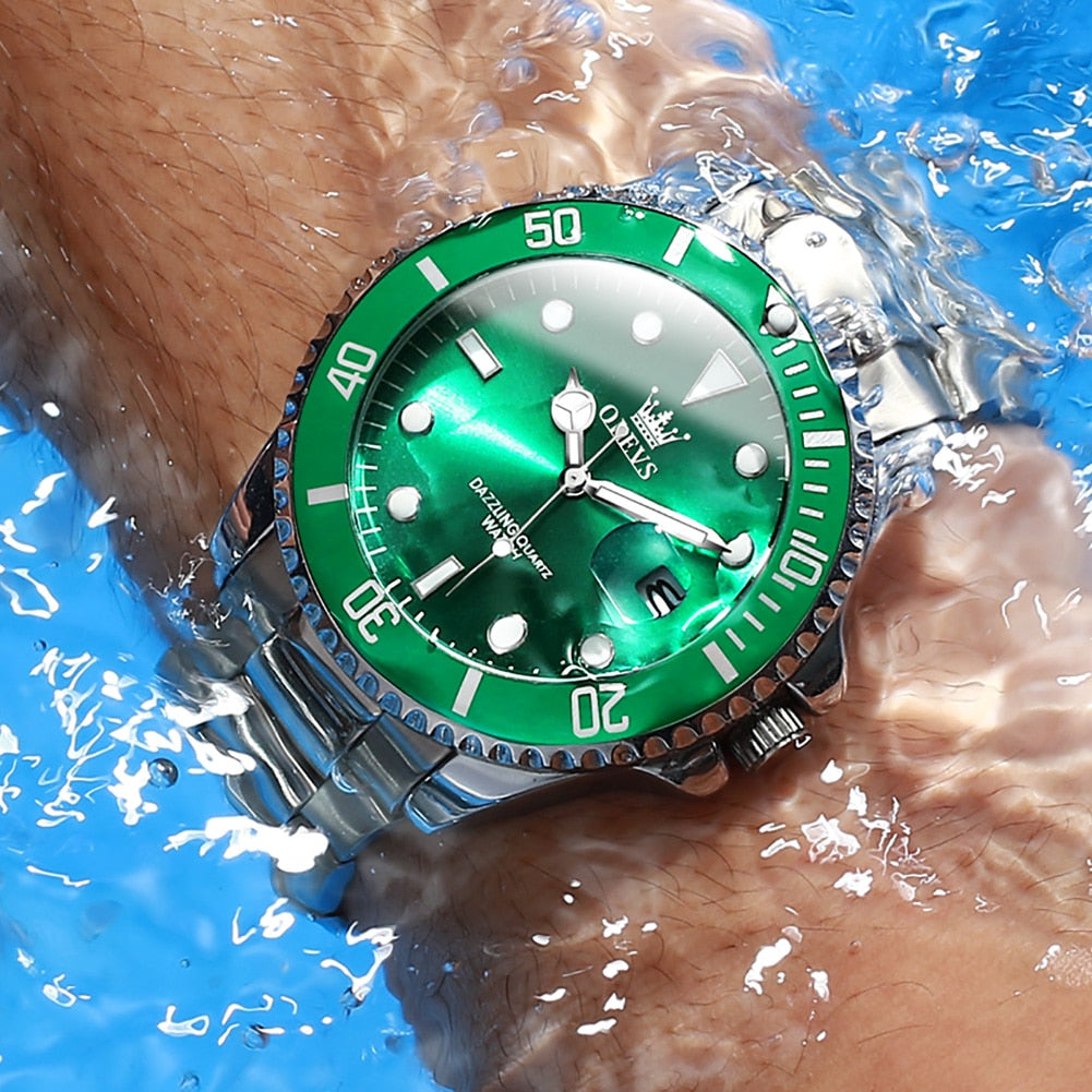 Men Luminous Luxury Waterproof  Watch