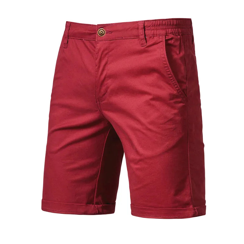 Men's Casual Elastic Waist Shorts