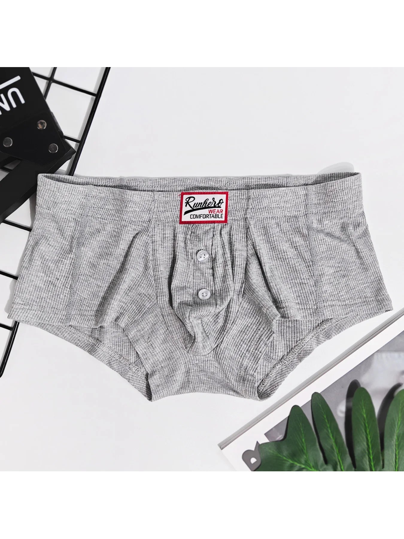 Men's Breathable Boxers, made of synthetic Viscose,