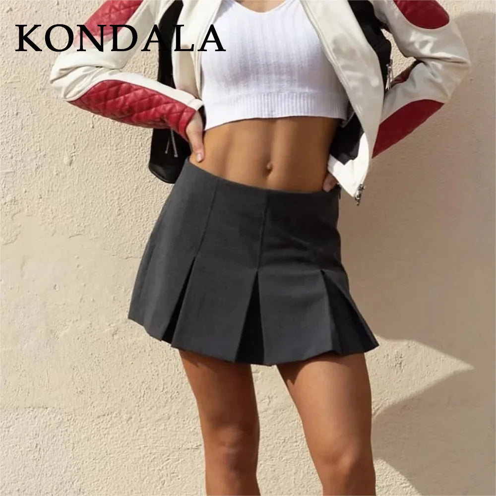 Women Casual Tierred Mini Skirt