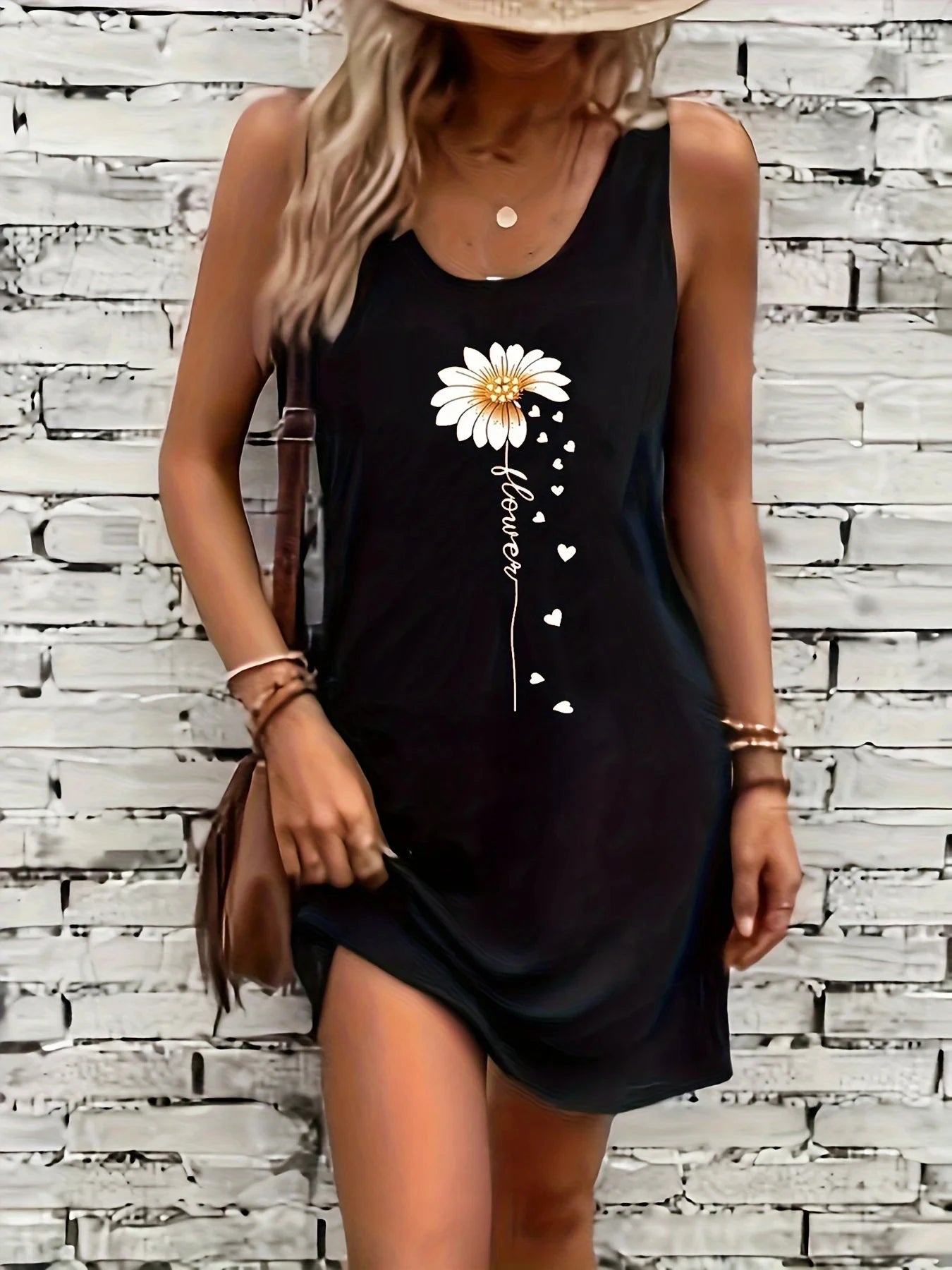 Women's Sunflower Fashion Dress