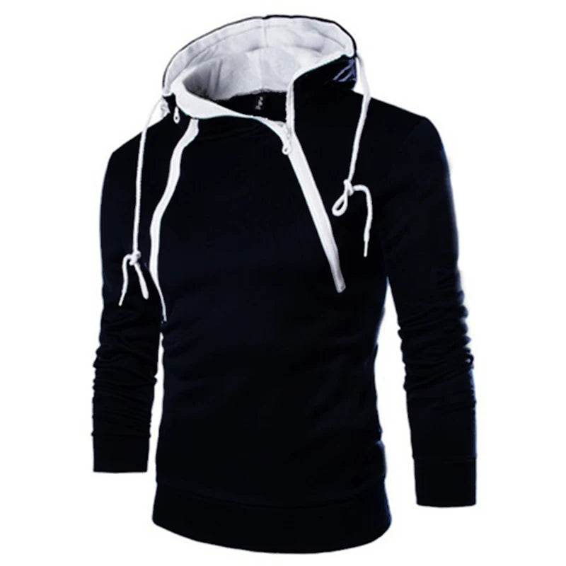 Men's Hooded Long Sleeve Sweater