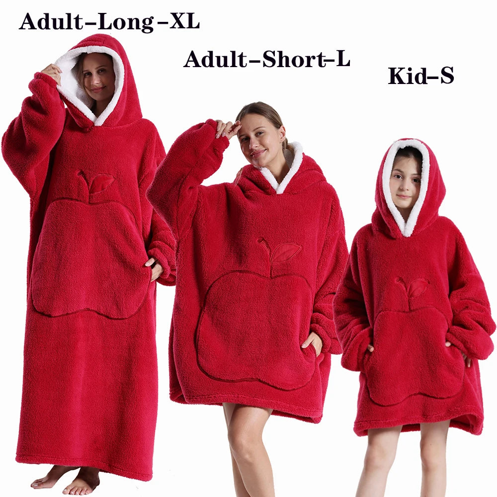 Women Soft Oversized Cozy Warm Hoodie