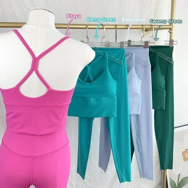 Elasticity High Waist 2 Piece Yoga Set