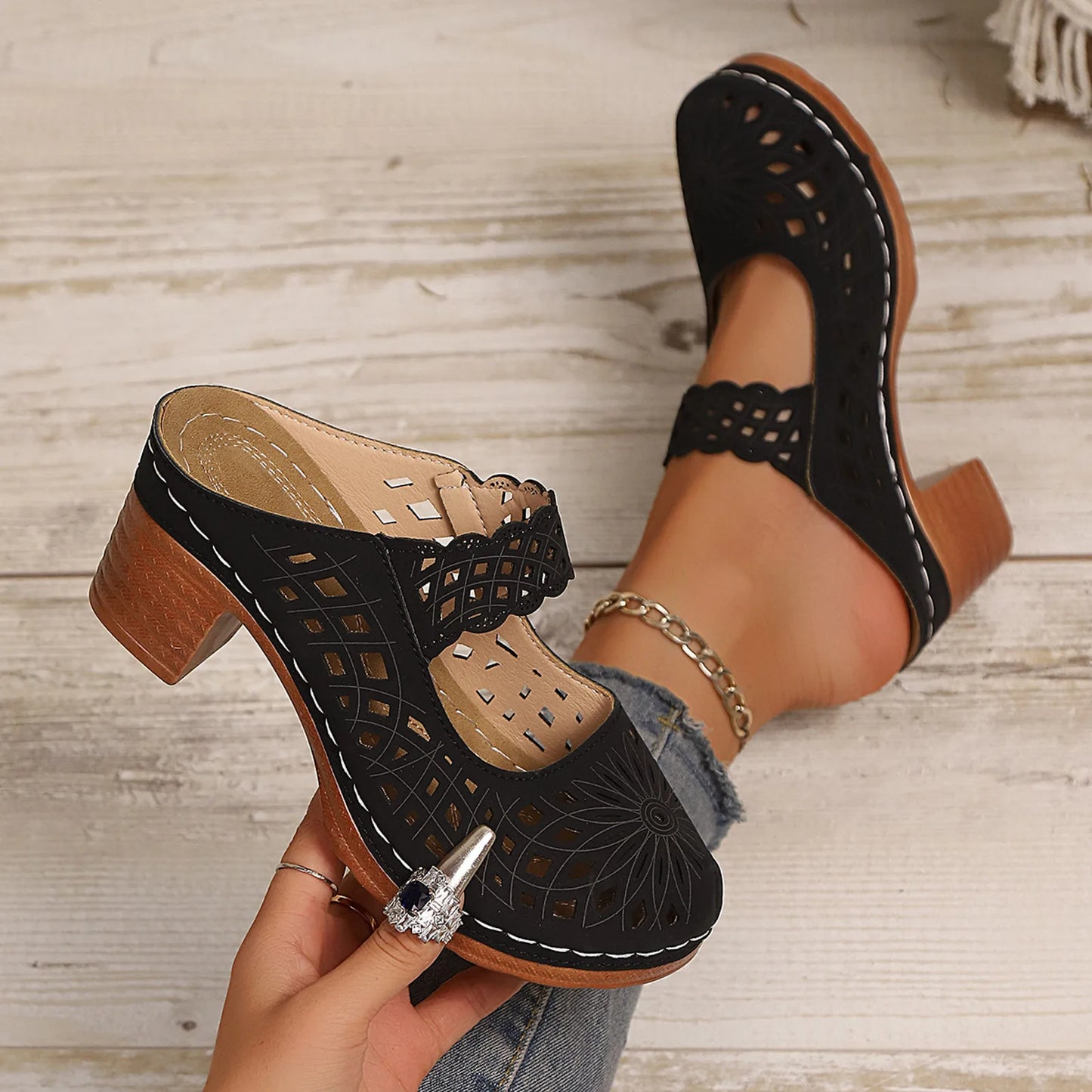 Low Heel Wedges For Women.