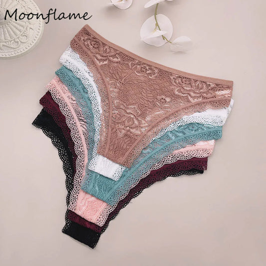 5 Pack of Lace Thong For Women.