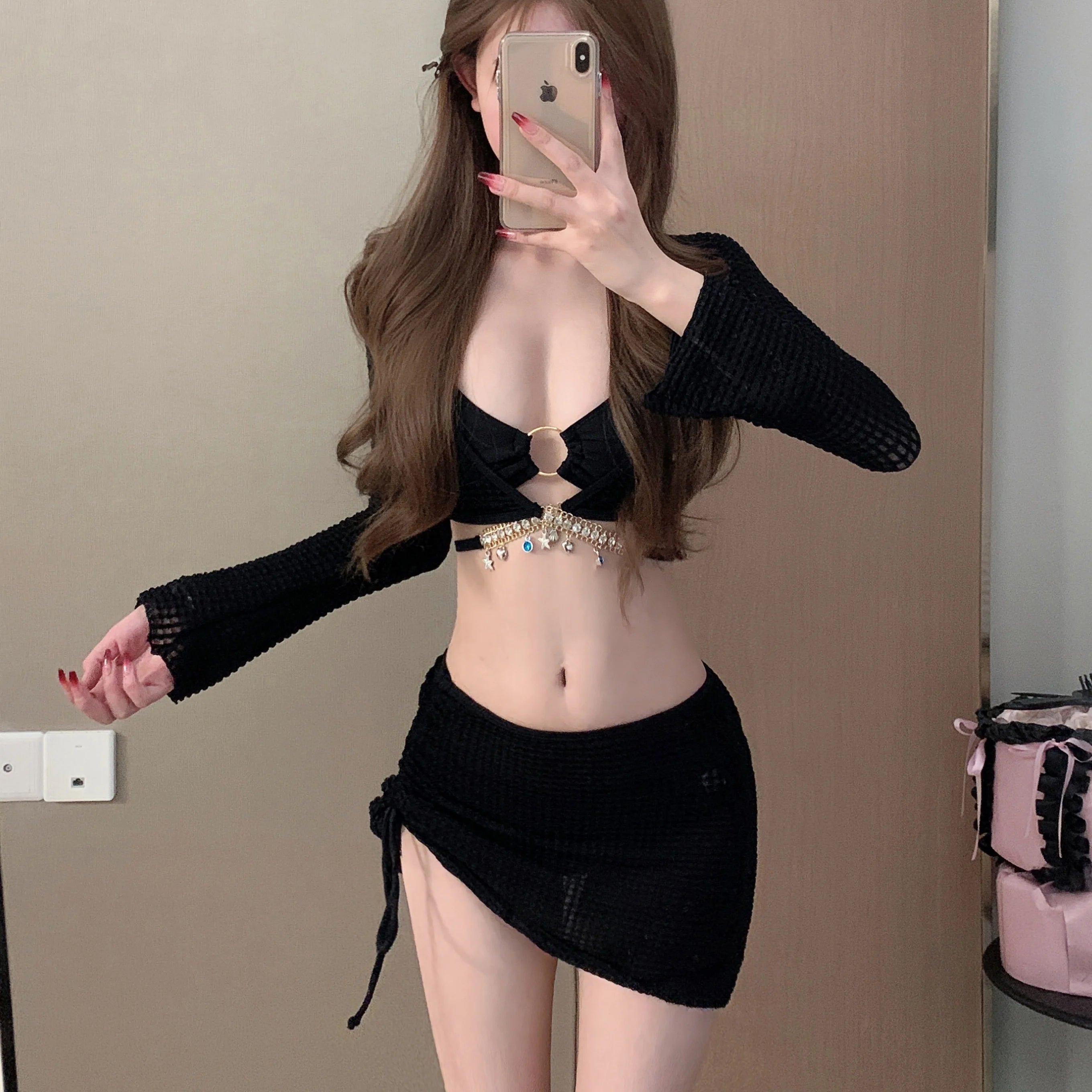 Women's Separate Four-piece Swimsuit