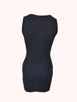 Load image into Gallery viewer, Women&#39;s Button Front Tank Dress With Pockets
