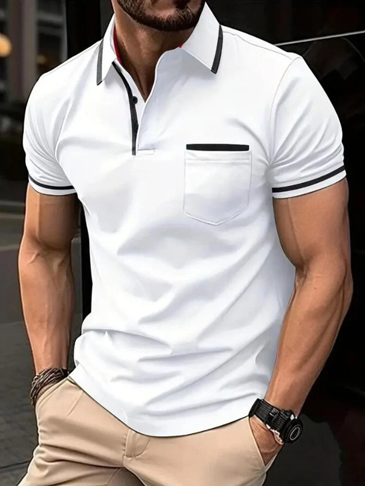 Men's Casual short sleeve Polo shirt