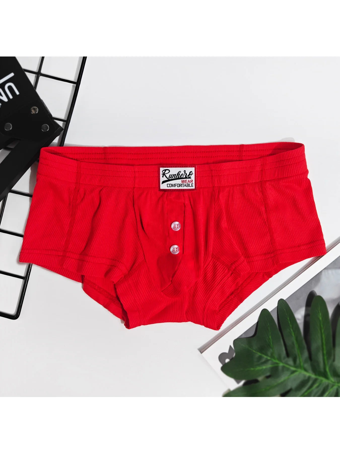 Men's Breathable Boxers, made of synthetic Viscose,